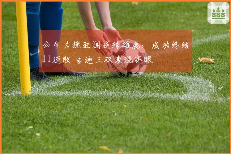 公牛力挽狂澜逆转雄鹿，成功终结11连败 吉迪三双表现亮眼